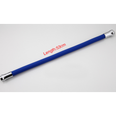 Излив для смесителя гибкий синий 55см Frap F7253