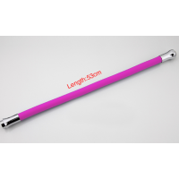 Излив для смесителя гибкий розовый 55см Frap F7255