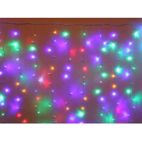 Гирлянда для дома Занавес Мерцание 1,5*2,5 360 ламп LED IP-20 Белый 725-0612 