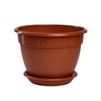 Кашпо Антик 1,6л терракот с поддоном 5PL0002