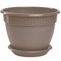 Кашпо Антик 1,6л фрапе с поддоном 5PL0442