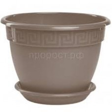 Кашпо Антик 1,6л фрапе с поддоном 5PL0442