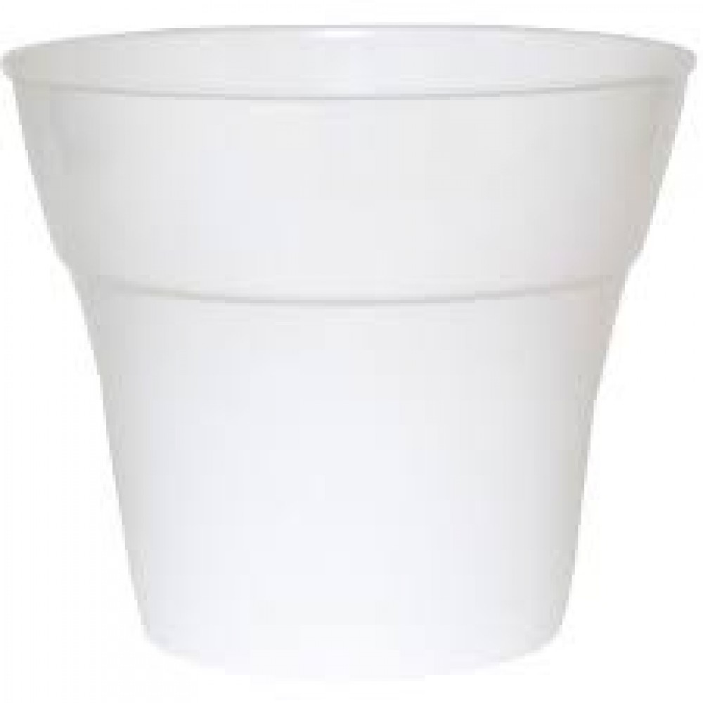 Кашпо Тоскана 2,25л белый с поддоном 5PL0404