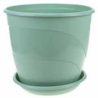 Кашпо Венеция 2,0л мята с поддоном 5PL0372