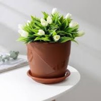 Кашпо Венеция 4,1л терракот с поддоном 5PL0097