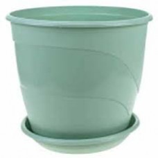 Кашпо Венеция 4,1л мята с поддоном 5PL0100