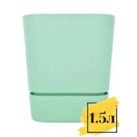 Кашпо Квадрат Гранд 1,5л мята 5PL0777