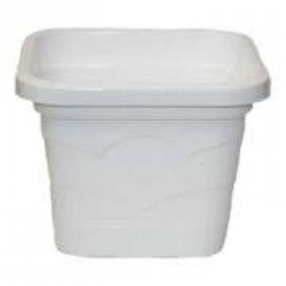 Кашпо Квадрат Валенсия 2,9л белый 5PL0512