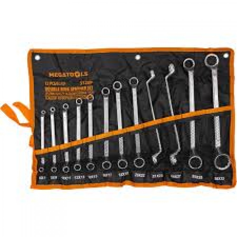 Набор ключей 12шт 6-32 накидные отогнутые 75град. MT-5128P/63054