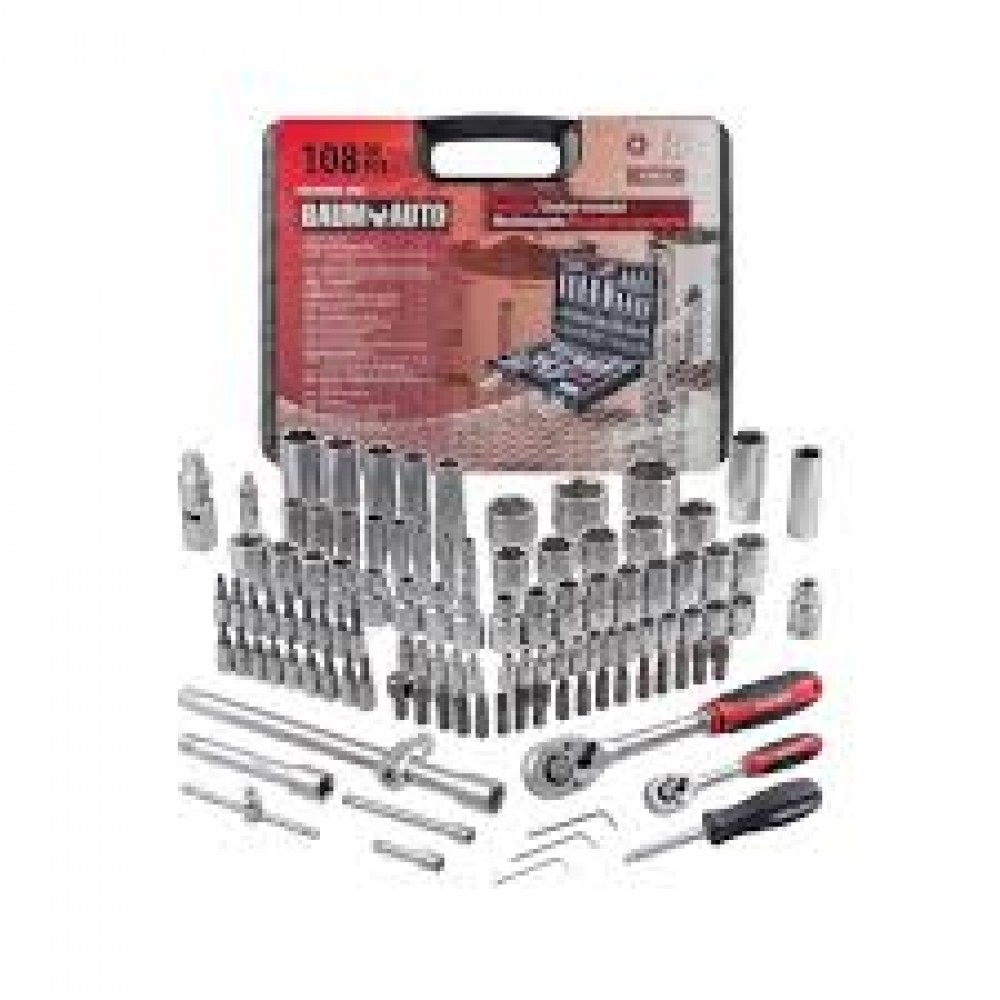 Набор инструментов - 108 предметов 1/4",1/2" BM-41082-5 16725