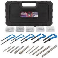 Набор приспособлений и футорок для восстаовления резьбы 131пр. YF-9131U1 62679