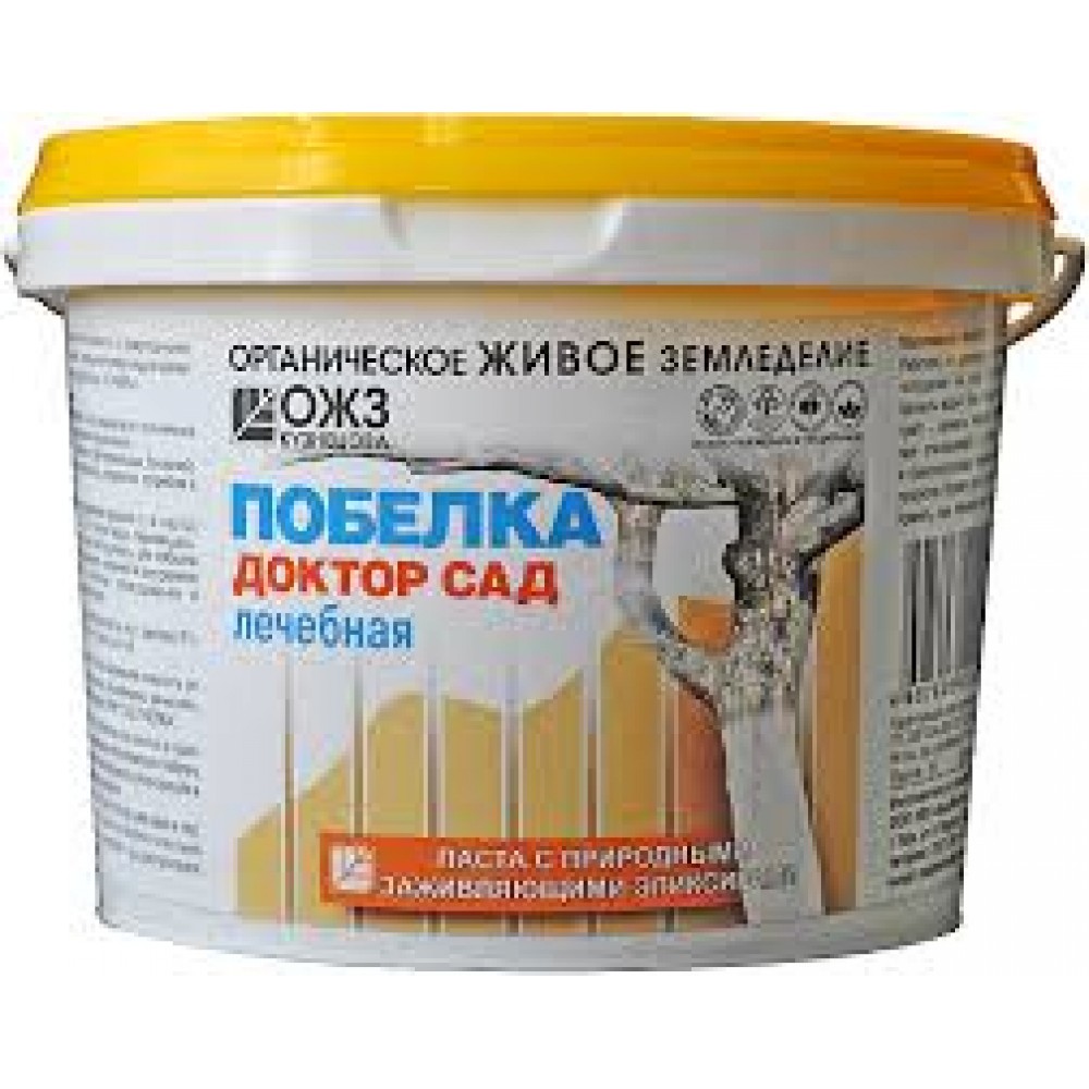 Побелка для садовых деревьев 1,0кг Доктор Сад Побелка для садовых деревьев 1,0кг Доктор Сад