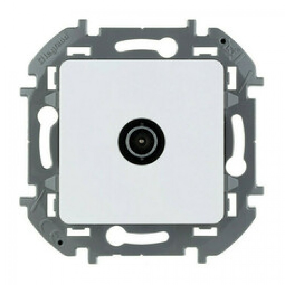 Розетка 1-я TV "звезда"скрытой установки без рамки белый INSPIRIA 673850 Розетка 1-я TV "звезда"скрытой установки без рамки белый INSPIRIA 673850