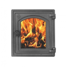 Дверка печная ВЕЗУВИЙ ДТ-4С (Антрацит) 280х250