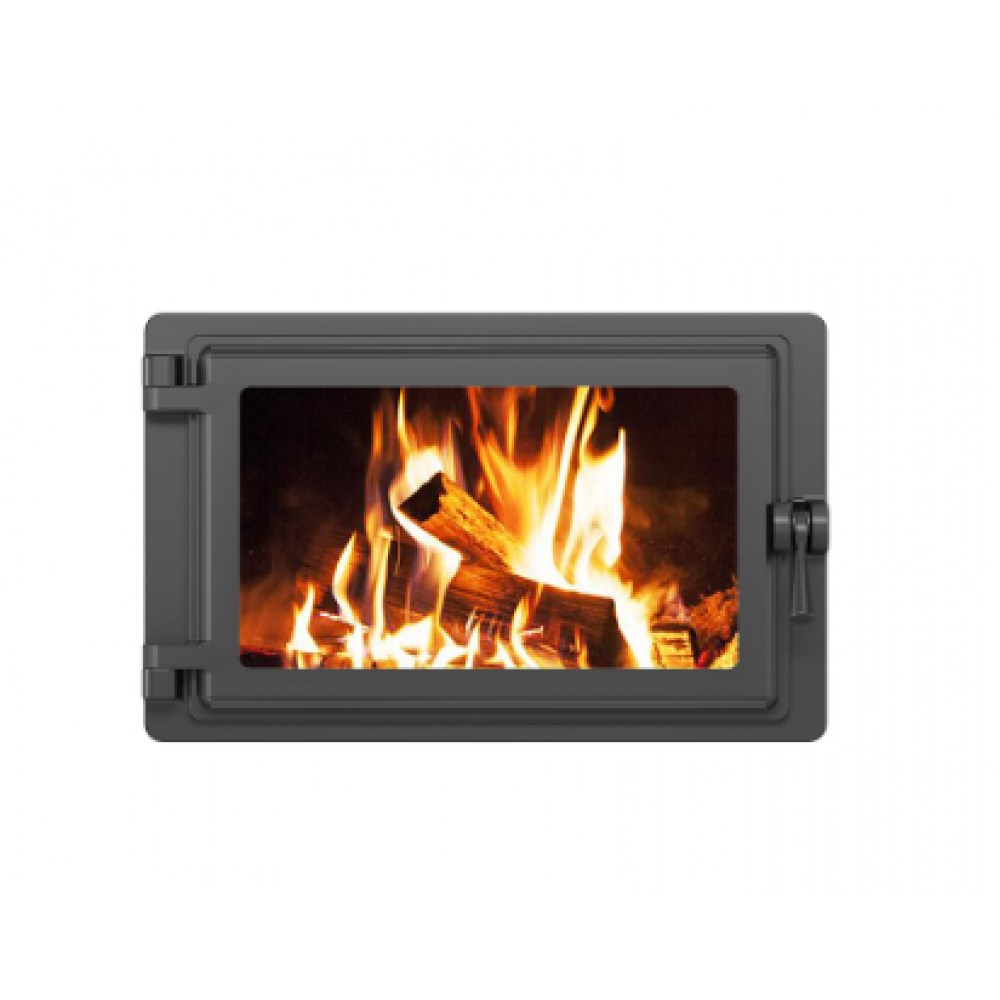 Дверка ЭТНА каминная 430 (Левая) 540х340