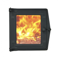 Дверка печная ДТ-4С (Р) под стекло 250х280