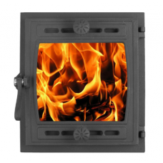 Дверка печная ДТГ-8БС (Р) "Кижи-2" герметичная, крашенная 290х325