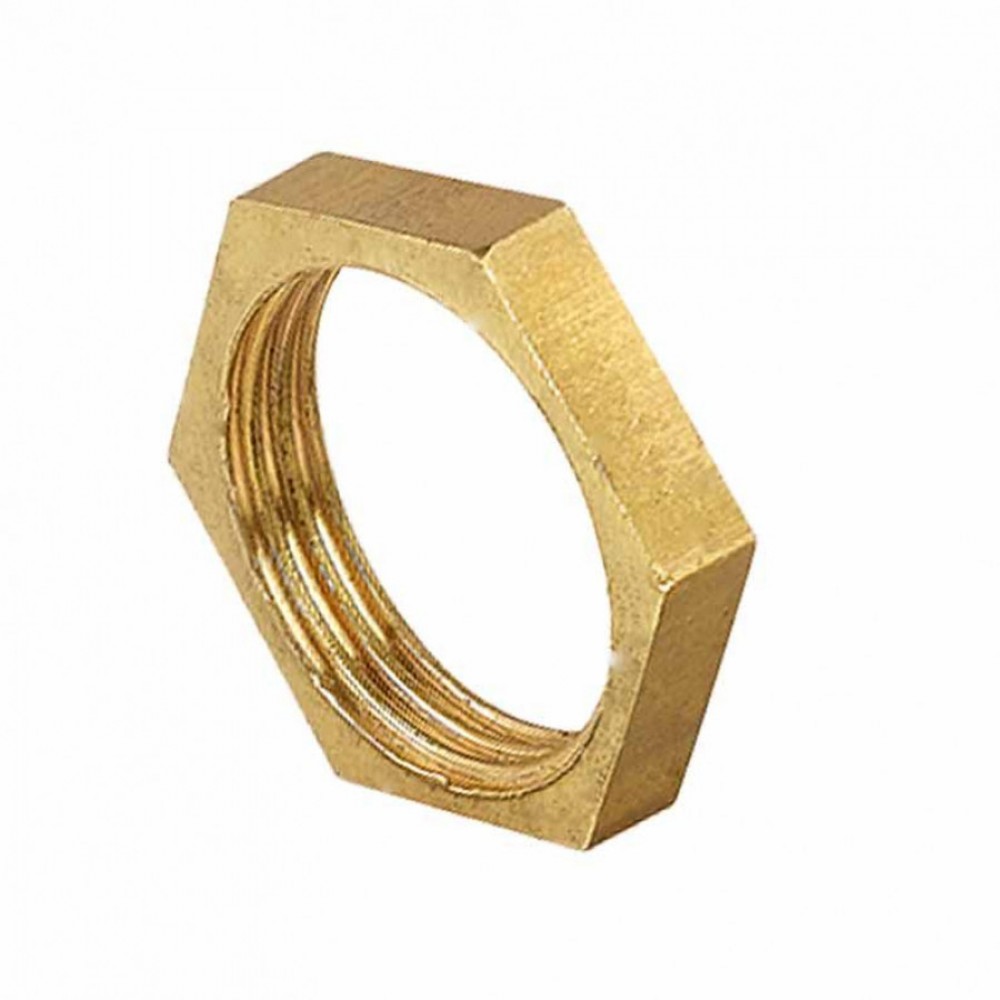 Контргайка латунь    3/8"