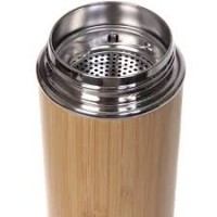 Термос 450мл "Bamboo" с веревкой 368-341