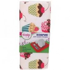 Коврик для сушки посуды Вкусняшки 30*38см 335-255
