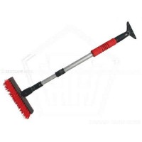 Скребок-щетка телескоп.90-130см. AVS SB-6330
