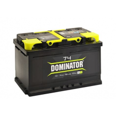 Батарея Аккумуляторная 74 а/ч DOMINATOR