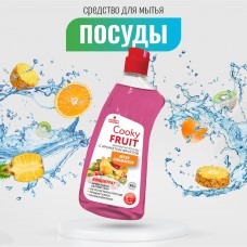 Средство для мытья посуды "Фрукты" Cooky Fruit гель концентрат 0,5л(127-05)