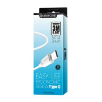 Кабель Borofone BX14 Type-C (3M)