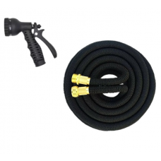 Чудо шланг "Magic Garden Horse"Черный с латунными фитингами, 200 FT 100метров