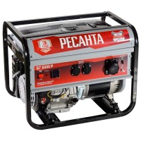Генератор бензиновый БГ 6500 Э РЕСАНТА 64/1/46