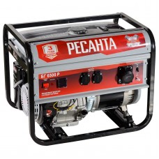 Генератор бензиновый  БГ 6500 Э РЕСАНТА 64/1/46