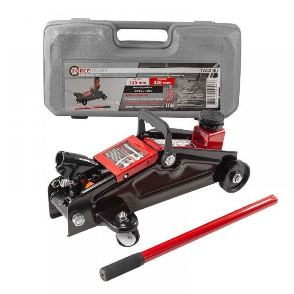 Домкрат подкатной 2,0т в кейсе FK-TA82007 51692/58619