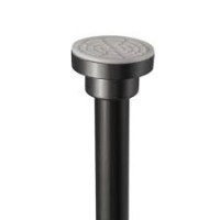 Карниз д/ванной без колец 130-240см графит 10014