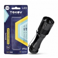Фонарь ручной на батарейках AAx1 TOKOV ELECTRIC TKE-RF-B-04