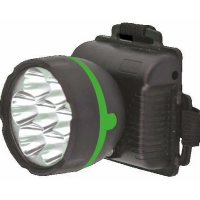Фонарь налобный 909LED7 (7LED 1 режим; 3хR6 черн.) Ultraflash 11782 321817 