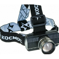Фонарь налобный XPE 3Вт с зумом КОСМОС KocH3WZoo 1412813