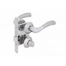 Комплект для двери FZ SET 02L 170 ВК SN/СР ручка+защелка+фиксатор мат.никель 115076 Комплект для двери FZ SET 02L 170 ВК SN/СР ручка+защелка+фиксатор мат.никель 115076