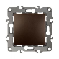 Выключатель 1кл. перекрёстный скрытой установки без рамки/лапок бронза Эра 12-1108-13