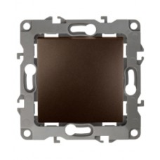 Выключатель 1кл. перекрёстный скрытой установки без рамки/лапок бронза Эра 12-1108-13