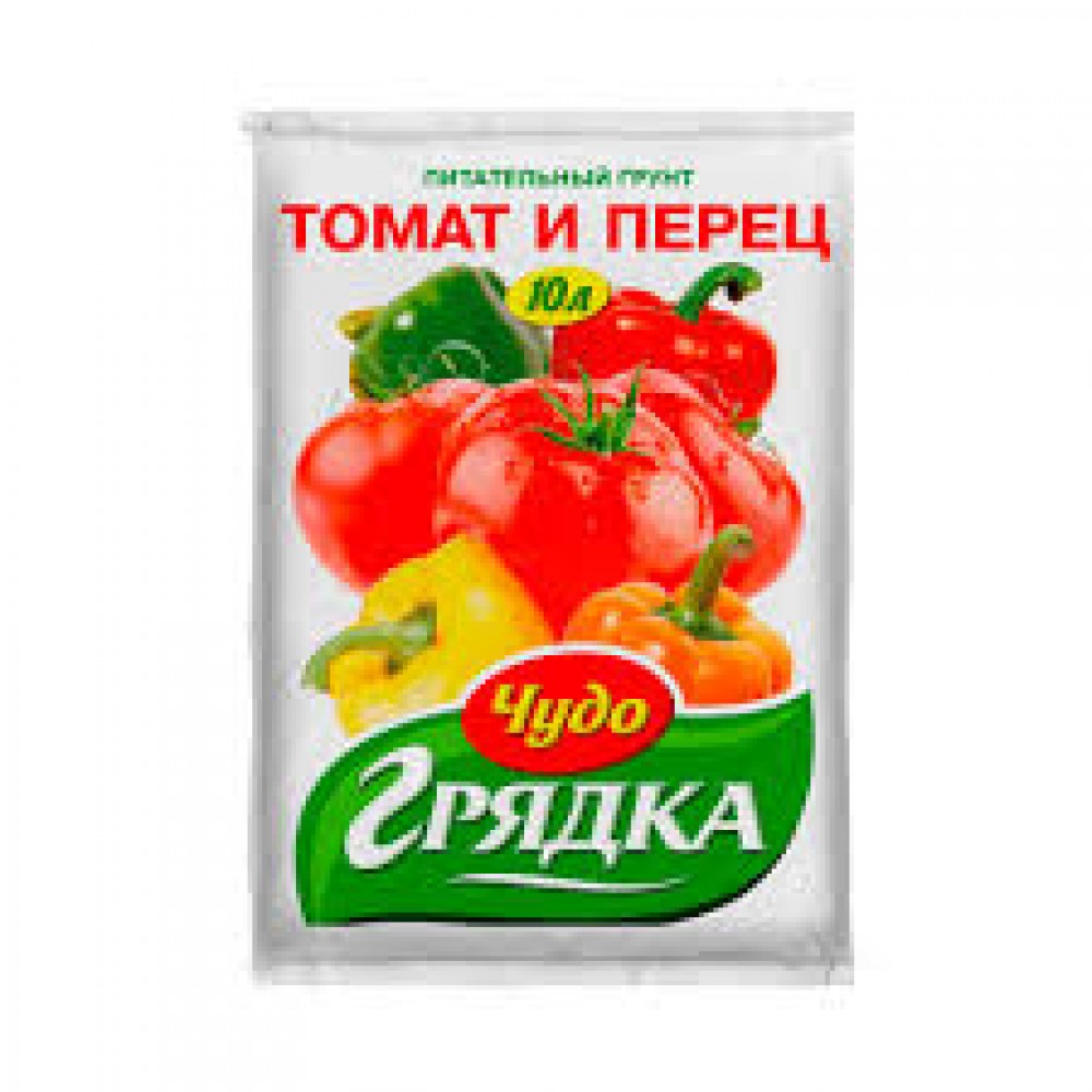 Грунт Томат и перец 10л Чудо грядка Грунт Томат и перец 10л Чудо грядка