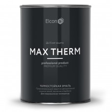 Термоэмаль ELKON Белая до 700 С  0,8кг