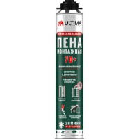 Пена монтажная профессиональная зимняя ULTIMA PRO 70+ 850 мл. UPRO70W 