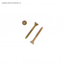 Шуруп универсальный потай головка 6,0* 70 желт. Torx ХХХХХ Шуруп универсальный потай головка 6,0* 70 желт. Torx ХХХХХ