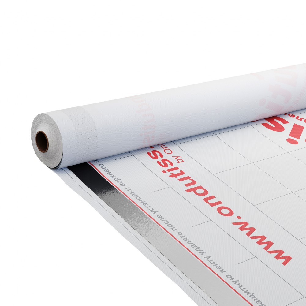 Пленка кровельная пароизоляционная  60г/м2 ОНДУТИС Smart В (1,5м*20м=30м2) низ