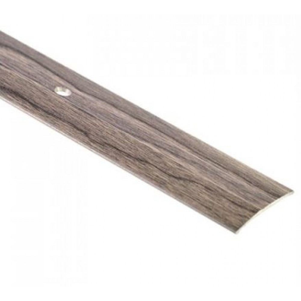 Профиль алюминиевый ВС 35мм на клеевой основе (0,9м) Дуб выбеленный №173