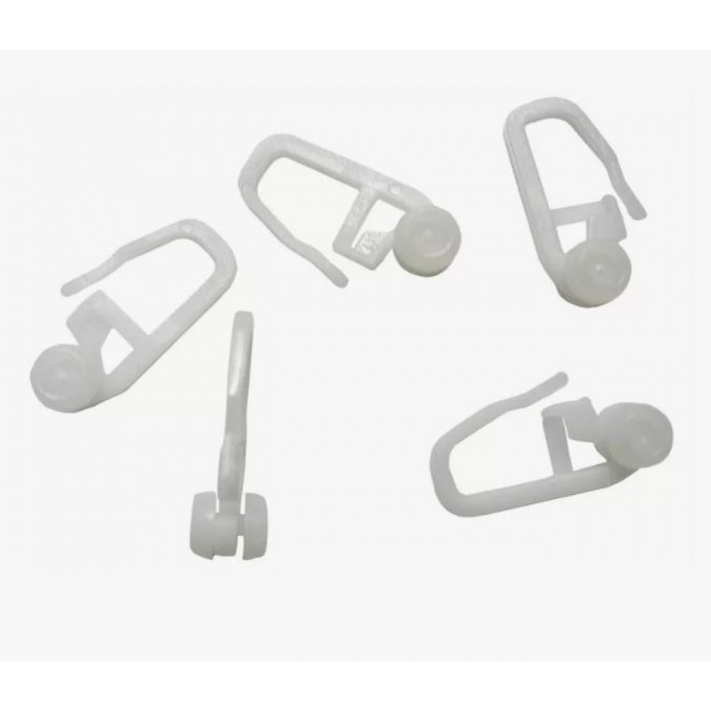 Крючок для штор Роликовый (уп.100шт).