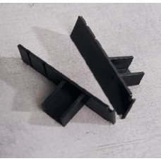 Заглушка для шины ПВХ ЧЁРНЫЙ (упак 2шт) ХХХ АКЦИЯ