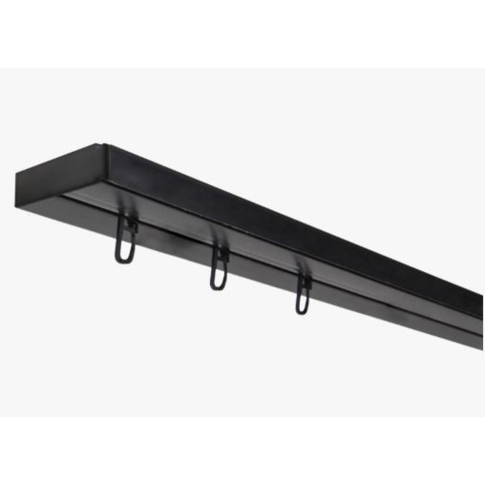 Шина потолочная 1-рядная 250см ПВХ ЧЁРНЫЙ 