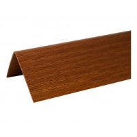 Угол ПВХ 30*30 мм 2,7м Орех Антик с тиснением текстур. двухсторонний(LТU004) 