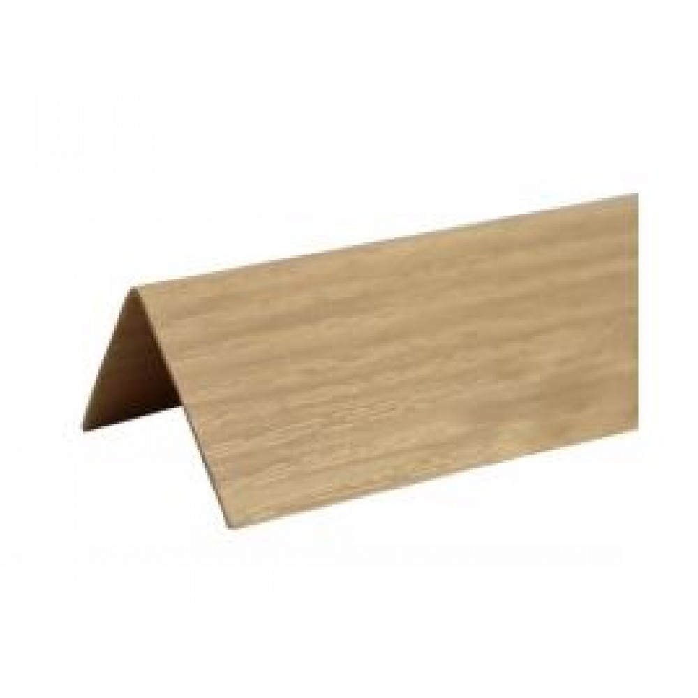 Угол ПВХ 40*40 мм 2,7м Дуб северный  с тиснением текстур. двухсторонний (LU026)
